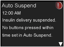Auto suspend screen