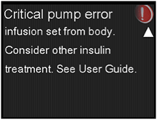 Critical pump message continued
