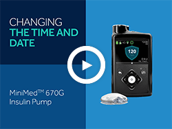 MiniMed 670G insulin pump Display Options