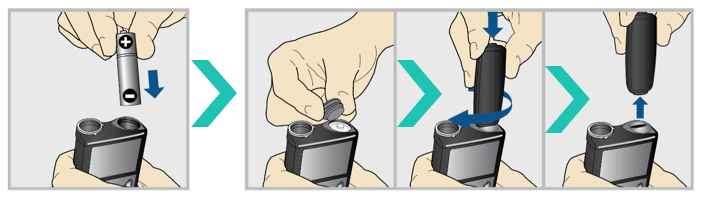 Tighten battery cap image