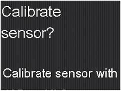 Calibrating Your Sensor