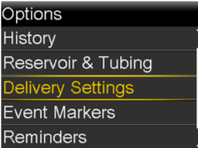 Select Delivery Settings