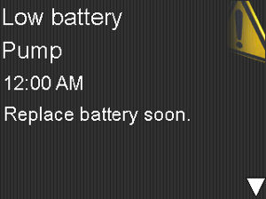 Low Battery Screen