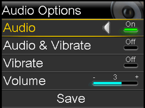 Audio Options