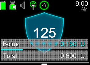 Bolus Delivery Progress