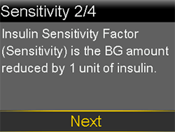 Sensitivity Factor