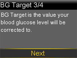 BG Target