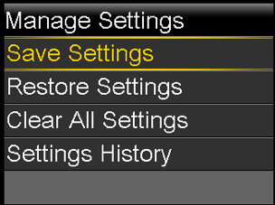 Managing Your Pump Settings