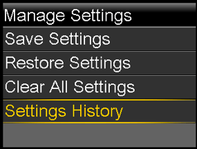 Managing Your Pump Settings