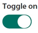 toggle on