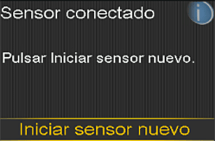 Inserting and Starting your sensor screen