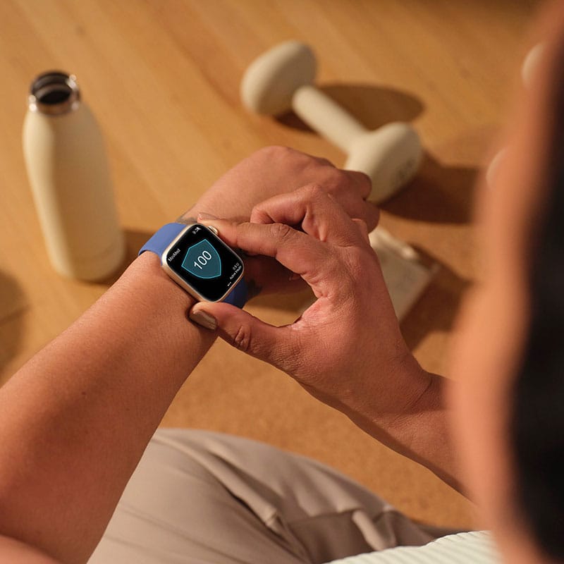 Smart watch with MiniMed mobile