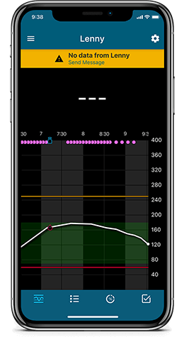 Data fields screen