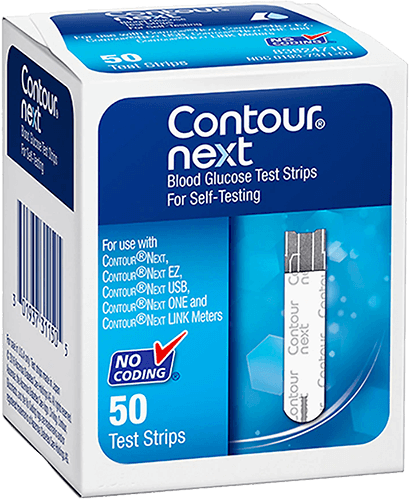 CONTOUR NEXT ONE Blood Glucose Monitoring System All-in-One Kit for Diabetes
