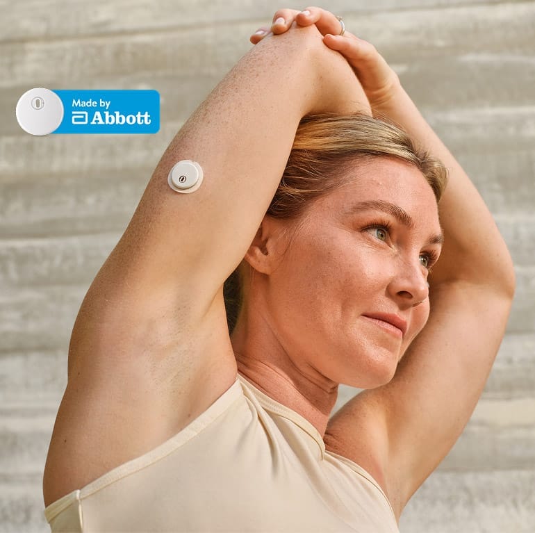 MiniMed Instinct sensor made by Abbott