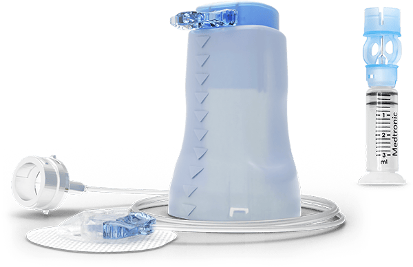 Medtronic Extended™ Infusion Set and reservoir