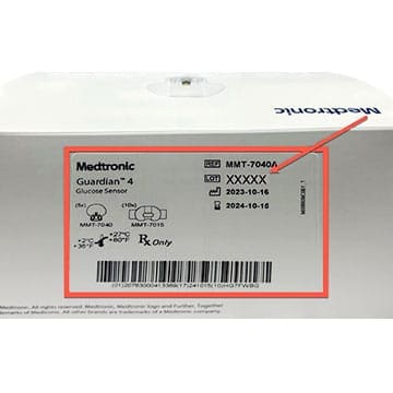 Guardian 4 sensor label