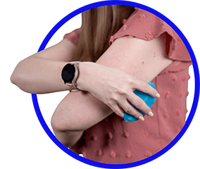 Champion Monique insertion arm taping patch