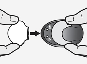 transmitter inserting into charger