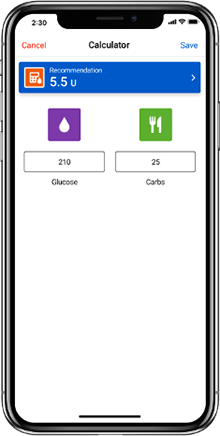 last dose Active Insulin screen