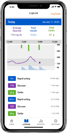 logbook screen