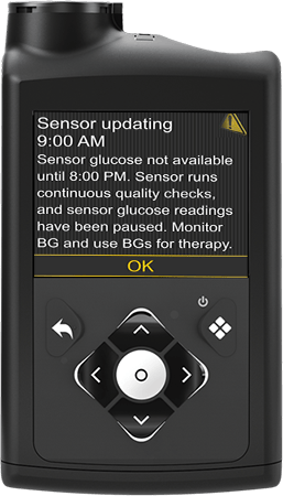 MiniMed pump - Sensor updating
