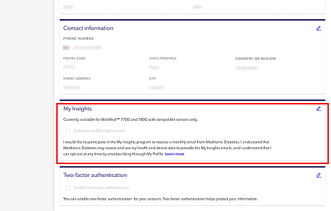 My Insights subscribe image 2