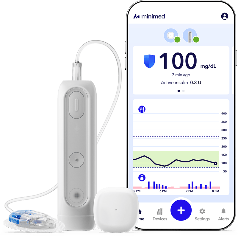 MiniMed flex Simplera phone