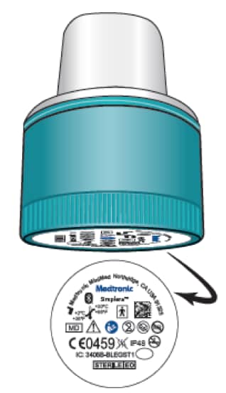 Figure 1: Cap label on the Sensor Cap