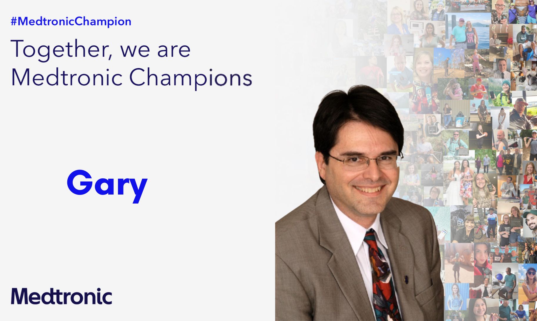Medtronic Champion Gary