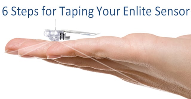 6 steps for taping your Enlite sensor